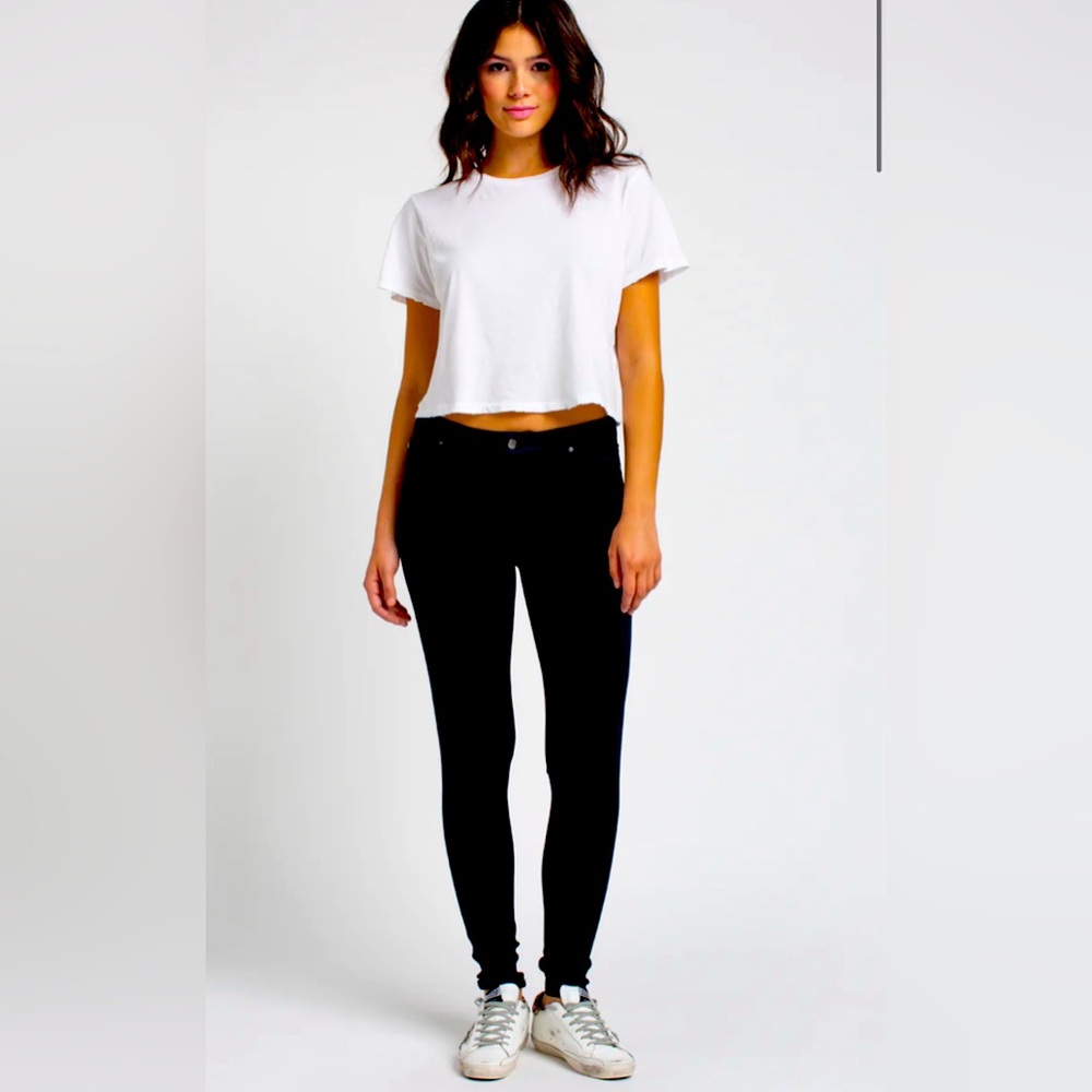 Celebrity Pink Black Jeans The Rider size 7 (size 28) 🖤